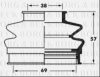BMW 33217504524 Bellow, driveshaft